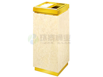 全石金蓋座地大理石垃圾桶HT-SN009,室內,垃圾桶,HT-SN8104,室內,垃圾桶,HT-SN8
