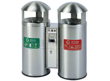 子彈型分類不銹鋼垃圾桶HT-BXG1460,不銹鋼,垃圾桶,HT-BXG1460,不銹鋼,垃圾桶,HT-