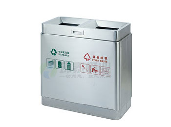 不銹鋼垃圾分類垃圾桶HT-BXG1540,不銹鋼,垃圾桶,HT-BXG1540,不銹鋼,垃圾桶,HT-