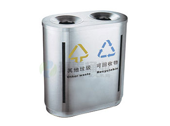 圓形不銹鋼室內(nèi)分類垃圾桶HT-BXG1560,不銹鋼,垃圾桶,HT-BXG1560,不銹鋼,垃圾桶,HT-