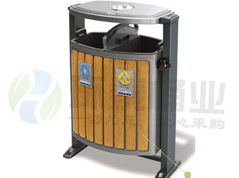 德瀾仕電解分類鋼木垃圾桶HT-WDF4444,德瀾,電解,分類,鋼木,垃圾桶,HT-GM6860,