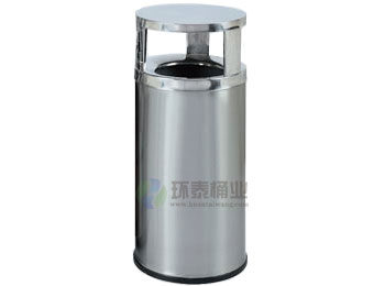 不銹鋼單桶垃圾桶HT-BXG1440,測試測試
