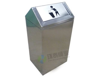 室內(nèi)長(zhǎng)方形不銹鋼垃圾桶HT-BXG1670,室內(nèi),不銹鋼,垃圾桶,HT-BXG1670,