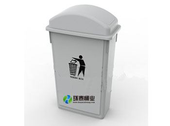 戶外灰色90L塑料垃圾桶HT-SL3460,戶外,灰色,90L,塑料,垃圾桶,HT-SL3460,
