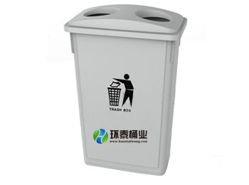 戶外灰色90L塑料垃圾桶HT-SL3490,戶外,灰色,90L,塑料,垃圾桶,HT-SL3490,