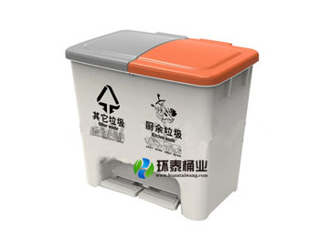 分類腳踏20L塑料垃圾桶HT-SL3840,分類,腳踏,20L,塑料,垃圾桶,HT-SL3840,