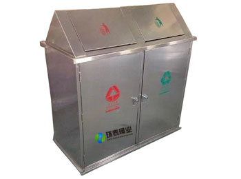 戶外分類不銹鋼垃圾桶HT-BXG1700,戶外,分類,不銹鋼,垃圾桶,HT-BXG1700,