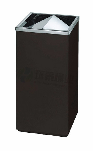 黑色翻蓋室內(nèi)煙灰桶