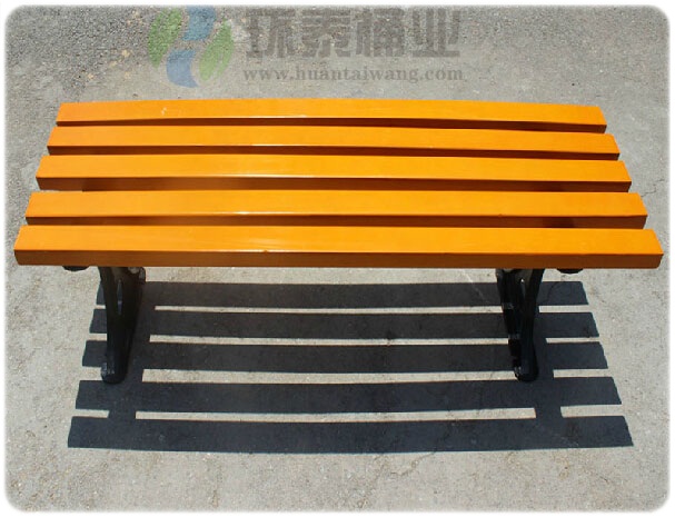 無(wú)靠背防腐木加厚室外休閑椅